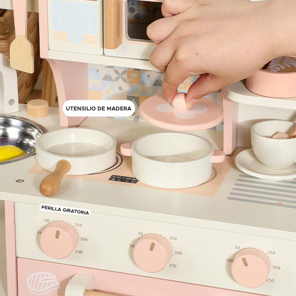 JUEGO DE COCINAS PARA NIÑAS CON UTENSILIOS - Secondary