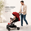 COCHE ESTILO MALETIN PLEGABLE MODELO SOHO ROJO