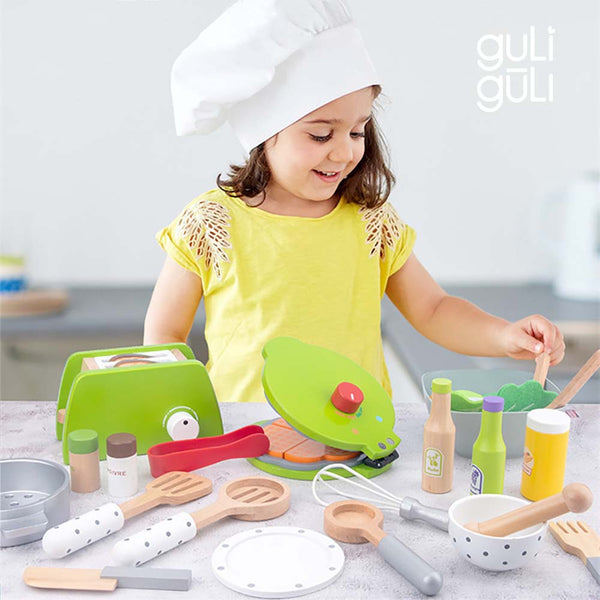 JUGUETE DE UTENSILIOS DE COCINA PARA NIÑAS MONTESSORI - Secondary
