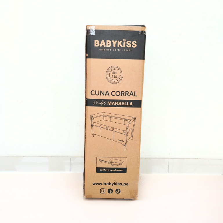 Cuna corral MARSELLA 3 en 1 plegable