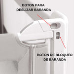 Baranda de seguridad para cama bebes y niños PREMIUM - Thumbnail 8
