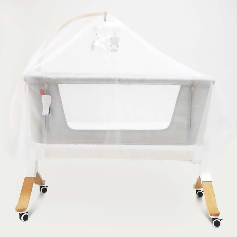 Cuna colecho DELUXE con 5 niveles de altura elegante