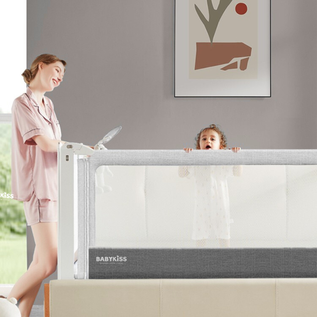 Baranda de seguridad para cama bebes y niños PREMIUM