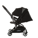 Coche London plegable rotación de 360º PREMIUM Negro - Thumbnail 9