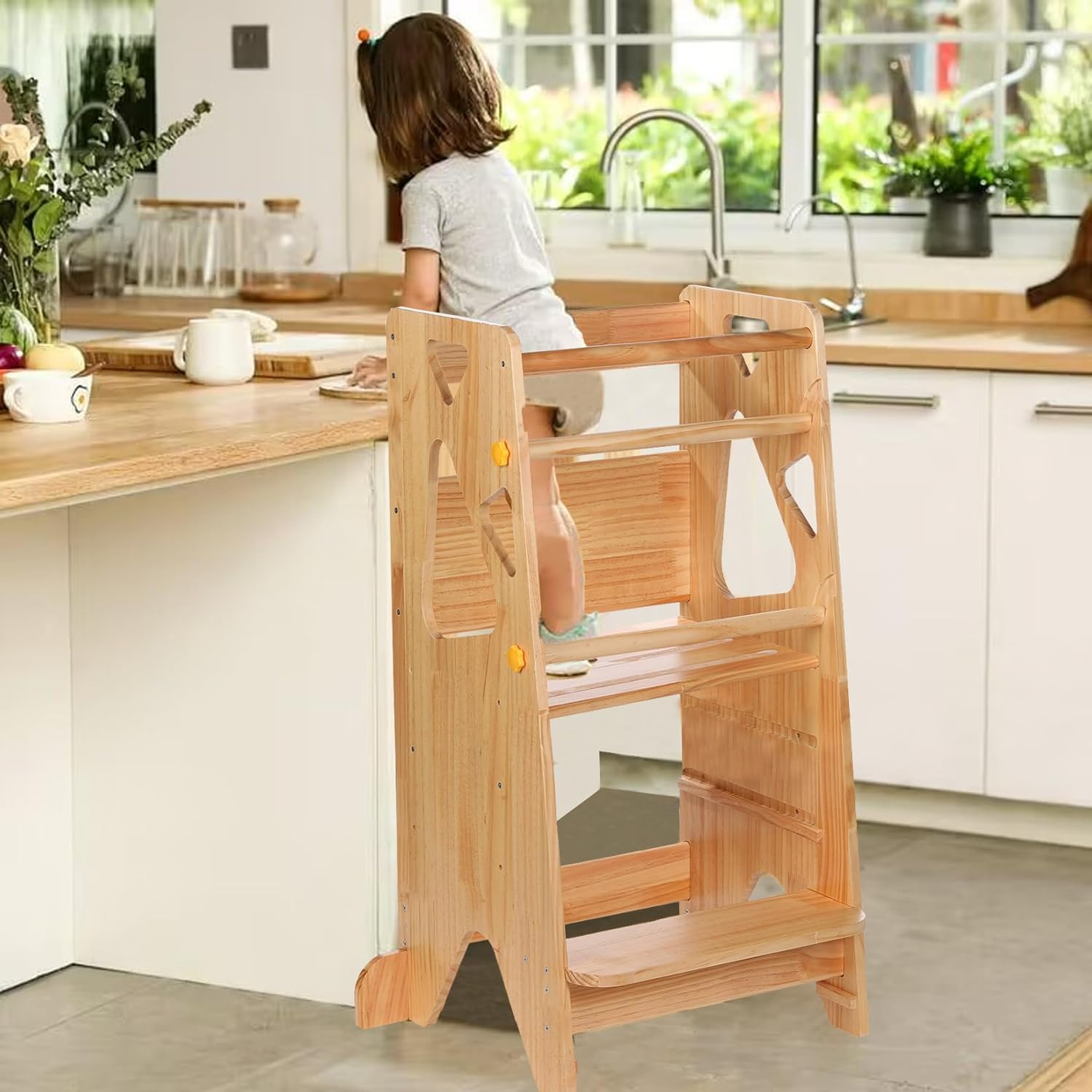 TORRE DE APRENDIZAJE PARA NIÑOS PEQUEÑOS WOODEN