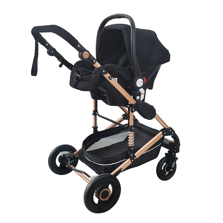 COCHE VERONA MOISES DE LUJO 3 en 1 con Sistema Travel