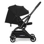 Coche London plegable rotación de 360º PREMIUM Negro - Thumbnail 7