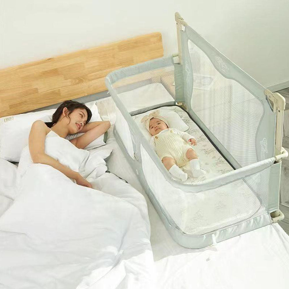 BARANDA CUNA COLECHO PLEGABLE PARA BEBES 3 EN 1