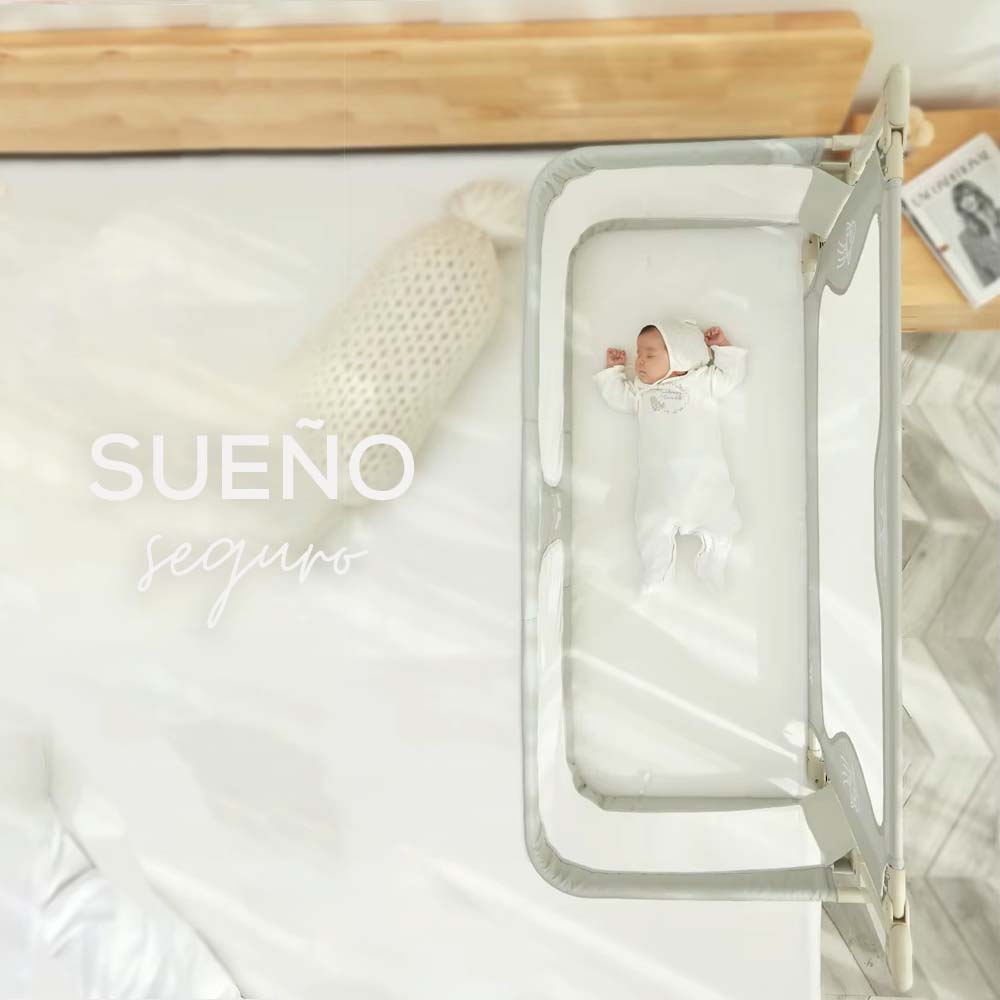 BARANDA CUNA COLECHO PLEGABLE PARA BEBES 3 EN 1