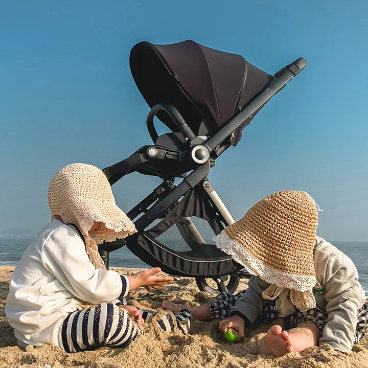 Coche Beverly 3en 1 de LUJO con proteccion UV