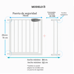 Reja de seguridad para bebe y/o mascotas - Thumbnail 13