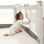 Baranda de seguridad para cama bebes y niños PREMIUM - Thumbnail 1