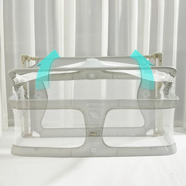 BARANDA CUNA COLECHO PLEGABLE PARA BEBES 3 EN 1