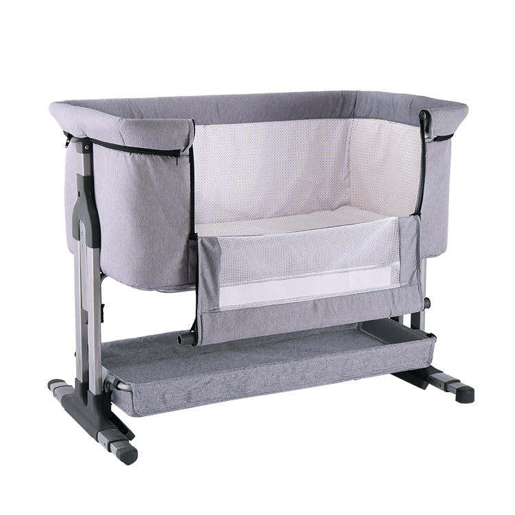 Cuna colecho PRISMA con 6 niveles de altura y mecedora