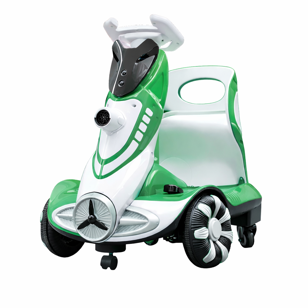 CARRO CHOCON ELECTRICO PARA NIÑOS CON BURBUJA