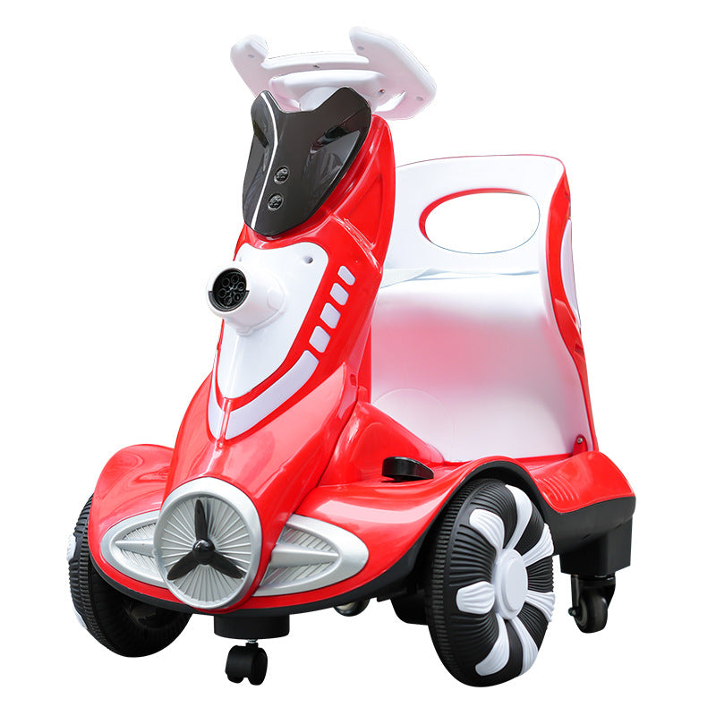 CARRO CHOCON ELECTRICO PARA NIÑOS CON BURBUJA