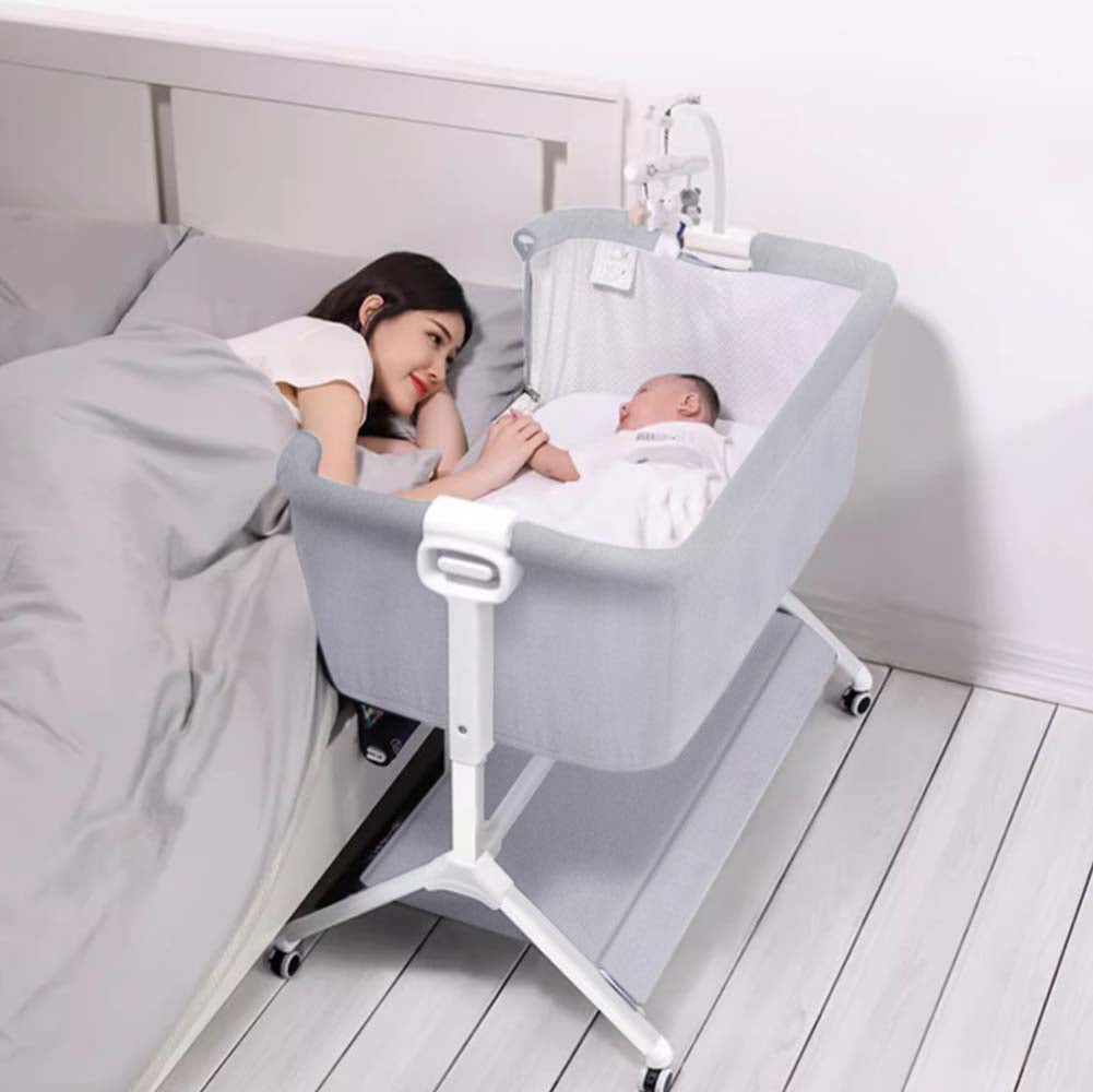 Cuna colecho MADISON con 5 niveles de altura elegante