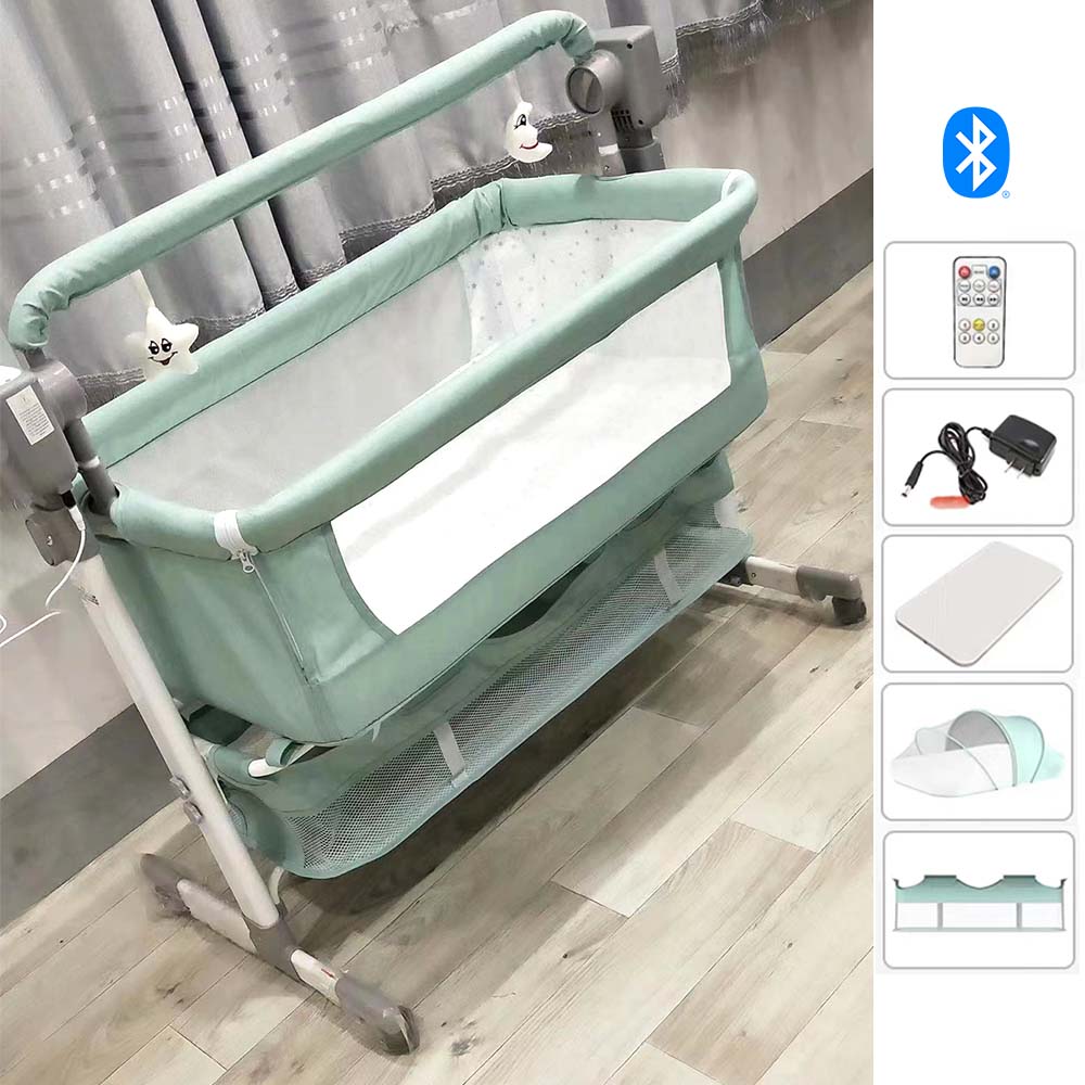 Cuna colecho Eléctrica LUXURY 3 en 1 Bluetooth
