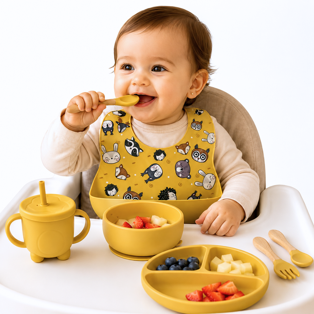 SET DE COMER ALIMENTACION COMPLEMENTARIA DISEÑO ZORRITOS