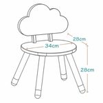 SILLA MONTESSORI DISEÑO NUBE BLANCA - Thumbnail 2