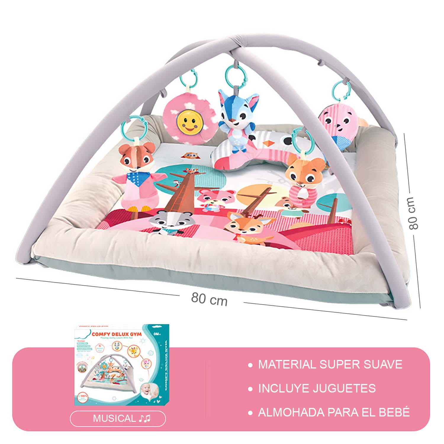 Gimnasio didáctico FOX para estimulación