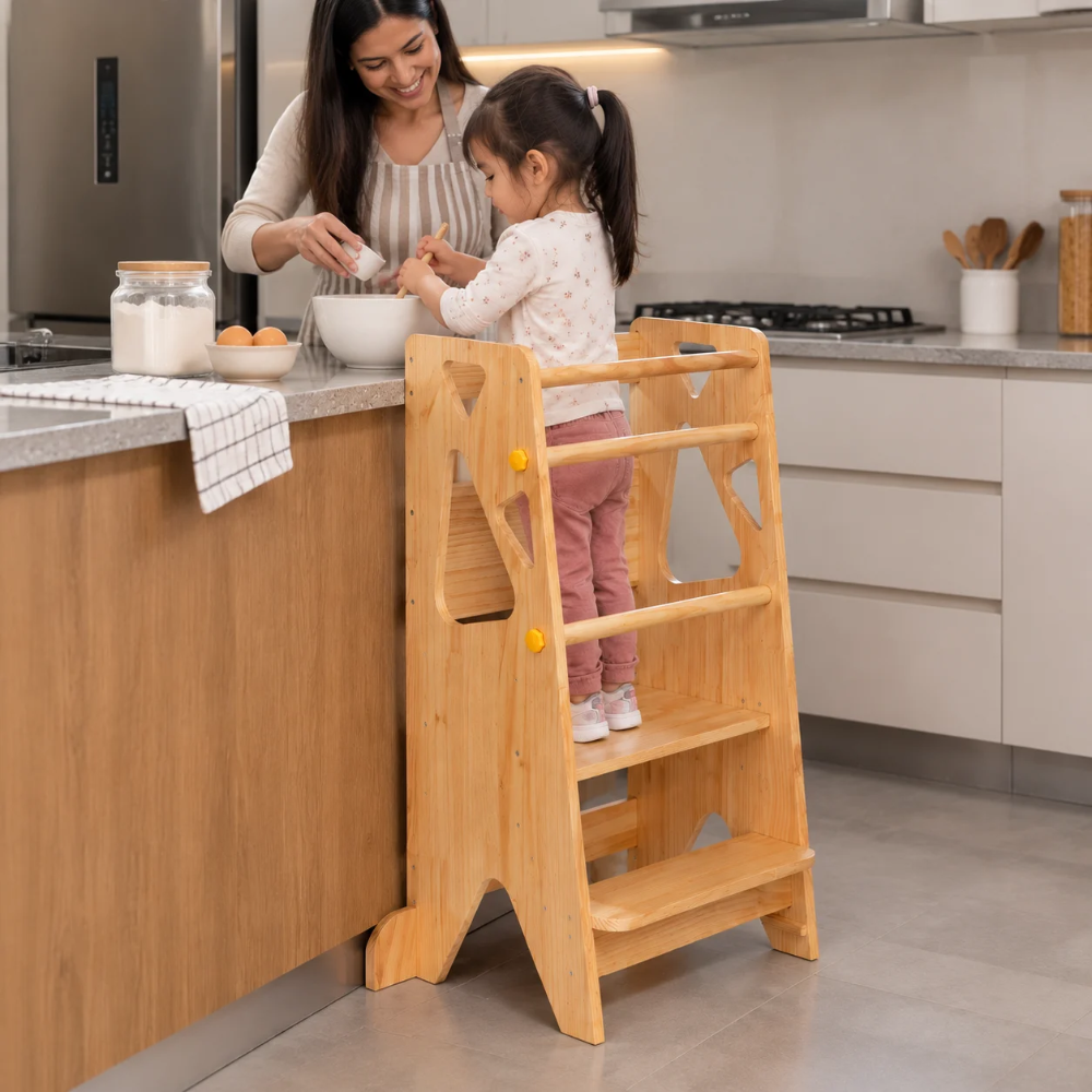 TORRE DE APRENDIZAJE PARA NIÑOS PEQUEÑOS WOODEN - Gallery 3