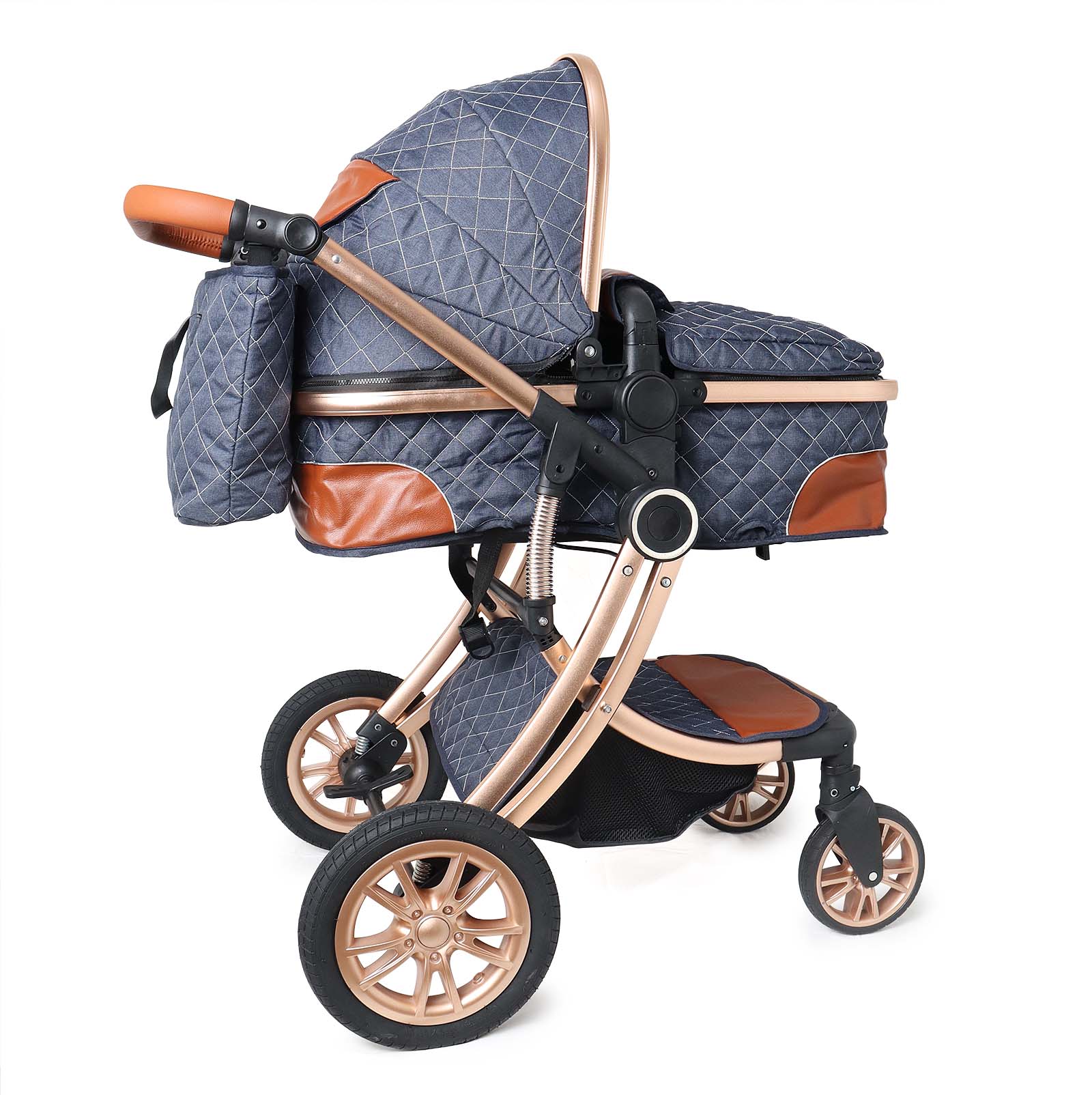 Coche Moises CAPRI 3 en 1 estilo Elegante y plegable