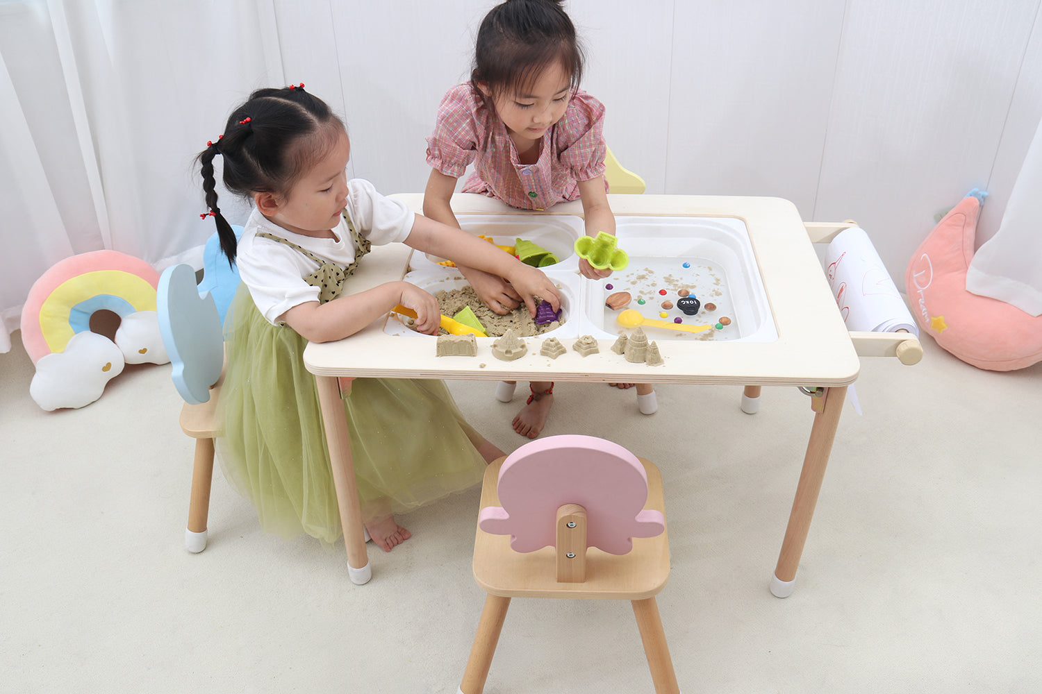 MESA SENSORIAL MONTESSORI PARA NIÑOS