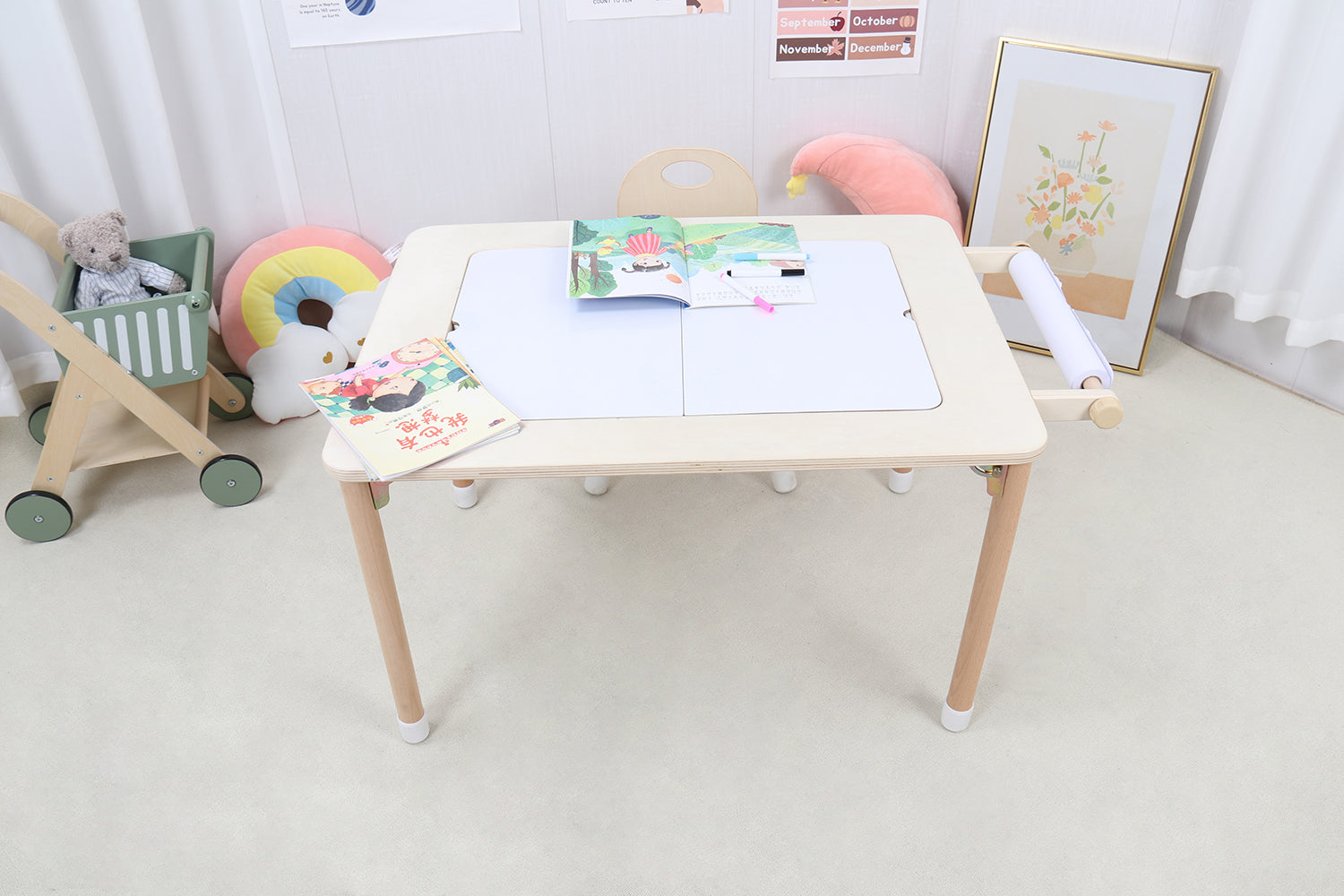 MESA SENSORIAL MONTESSORI PARA NIÑOS