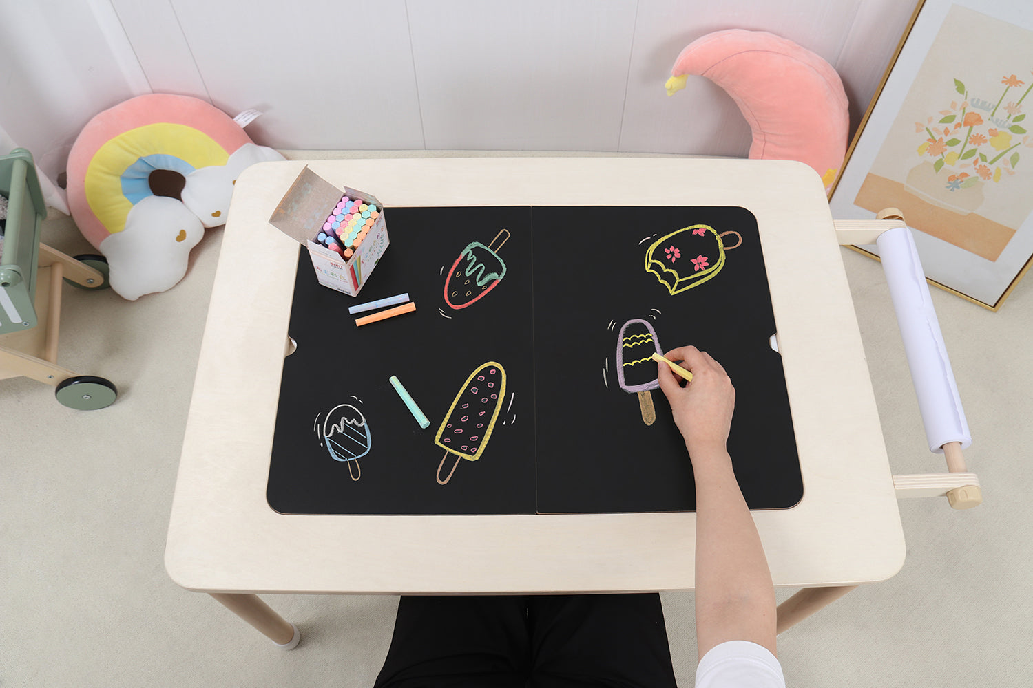 MESA SENSORIAL MONTESSORI PARA NIÑOS