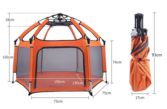 CARPA CORRAL PARA INTERIORES Y EXTERIORES BEBES Y NIÑOS