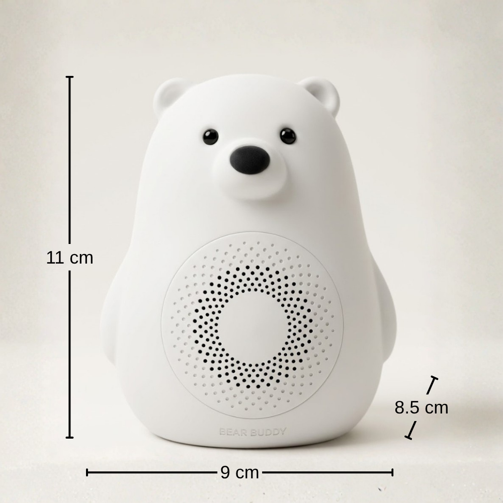 MAQUINA PORTATIL DE RUIDO BLANCO OSITO POLAR