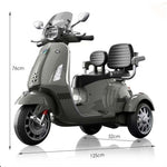 MOTO ELECTRICA BONIE CON BLUETOOTH PARA NIÑOS 02 ASIENTOS - Thumbnail 6