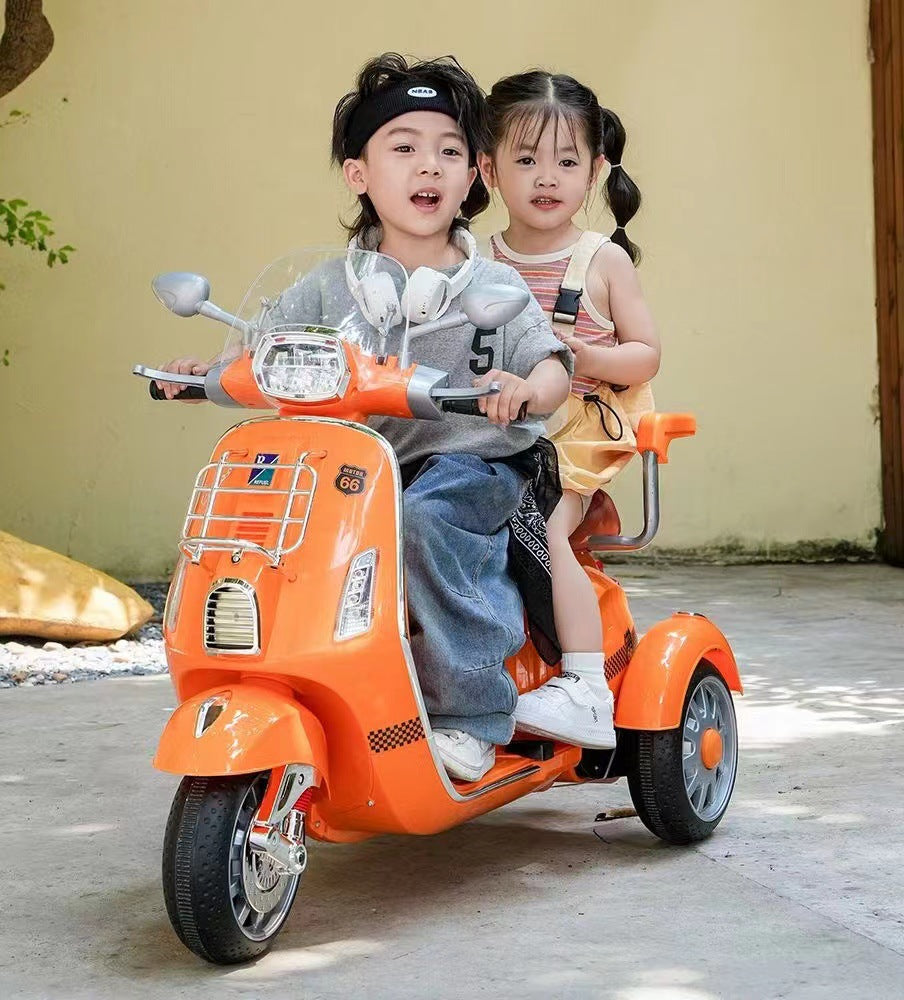 MOTO ELECTRICA BONIE CON BLUETOOTH PARA NIÑOS 02 ASIENTOS
