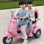 MOTO ELECTRICA BONIE CON BLUETOOTH PARA NIÑOS 02 ASIENTOS - Thumbnail 1