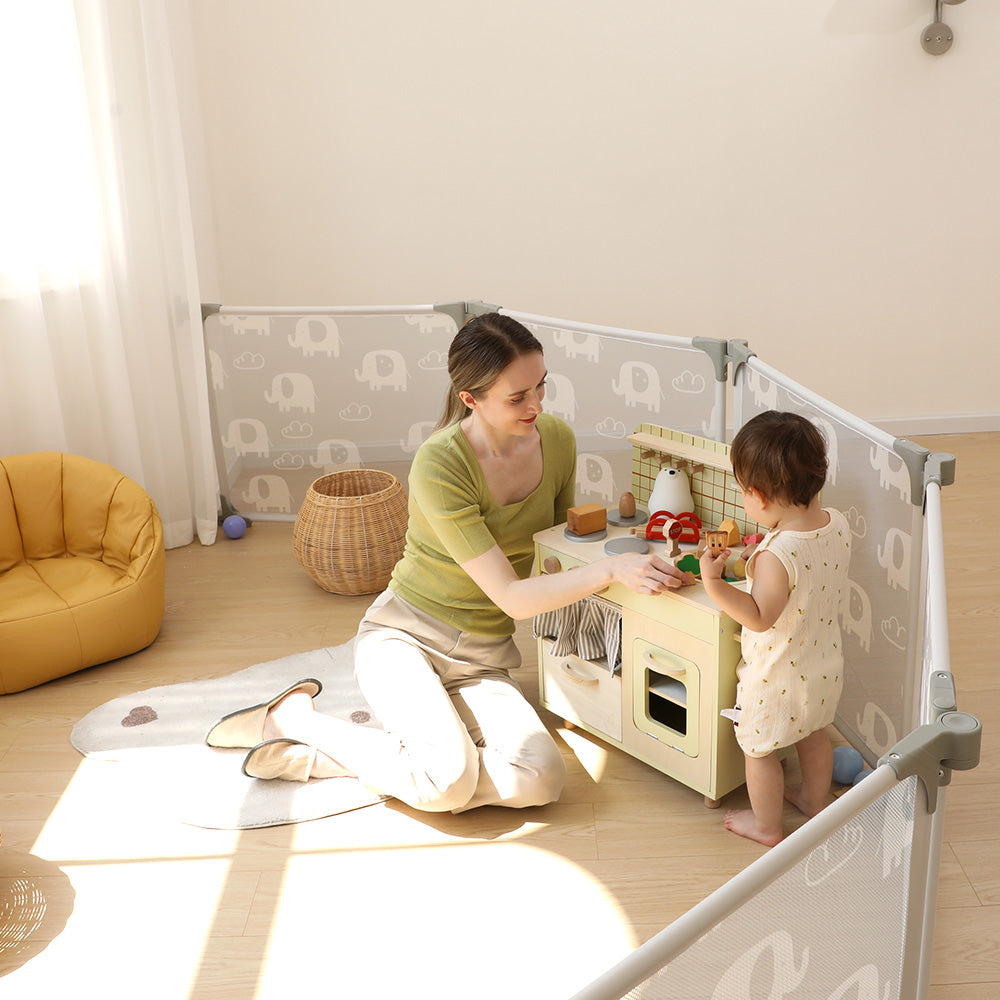 CORRAL PARA BEBE ALTA CALIDAD PLEGABLE LUXURY