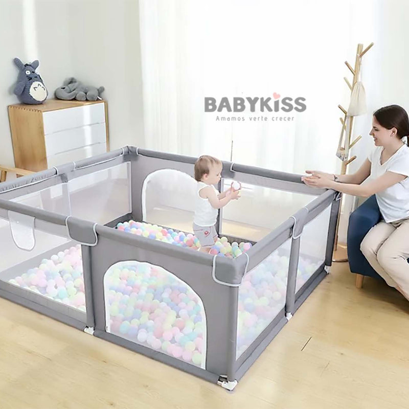 CORRAL PARA BEBE BILBAO + ALFOMBRA PLEGABLE