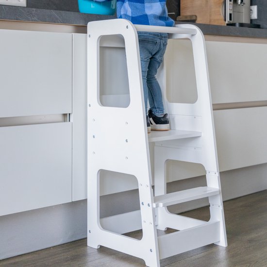 TORRE DE APRENDIZAJE PARA NIÑOS PEQUEÑOS WHITE