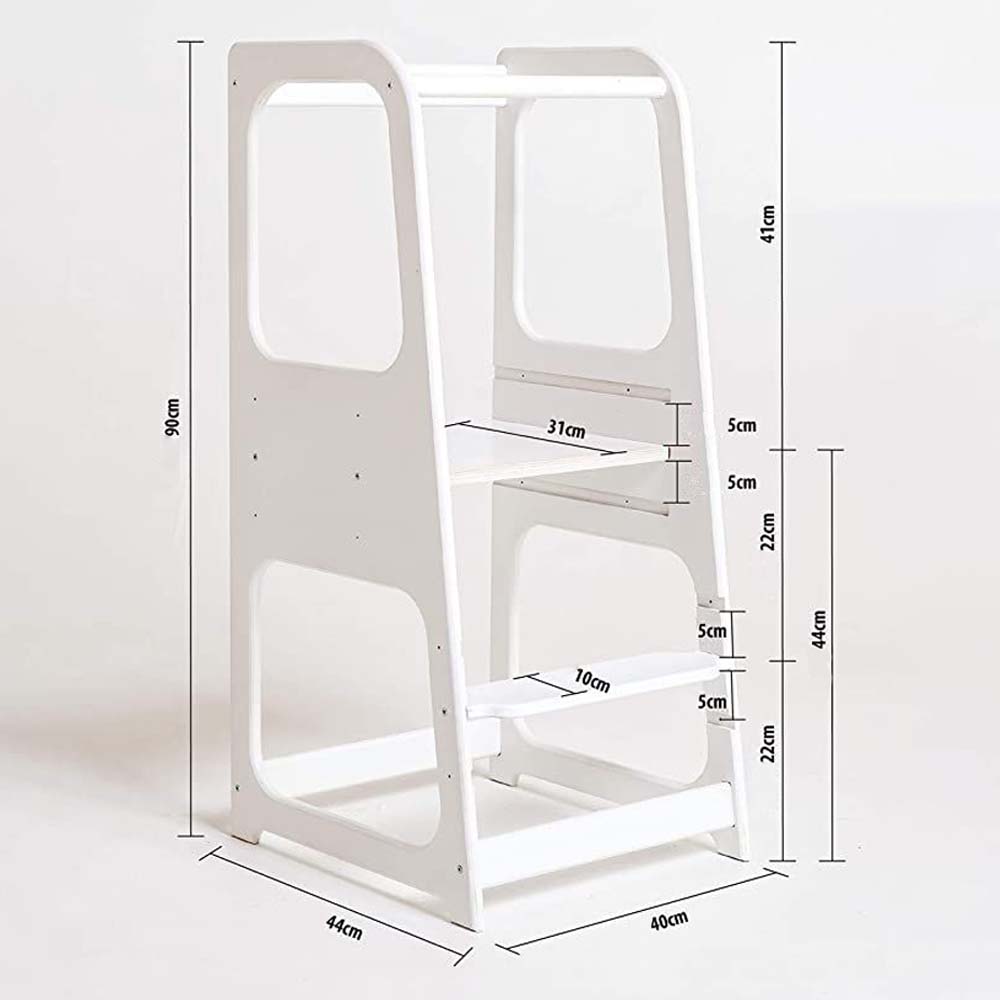 TORRE DE APRENDIZAJE PARA NIÑOS PEQUEÑOS WHITE