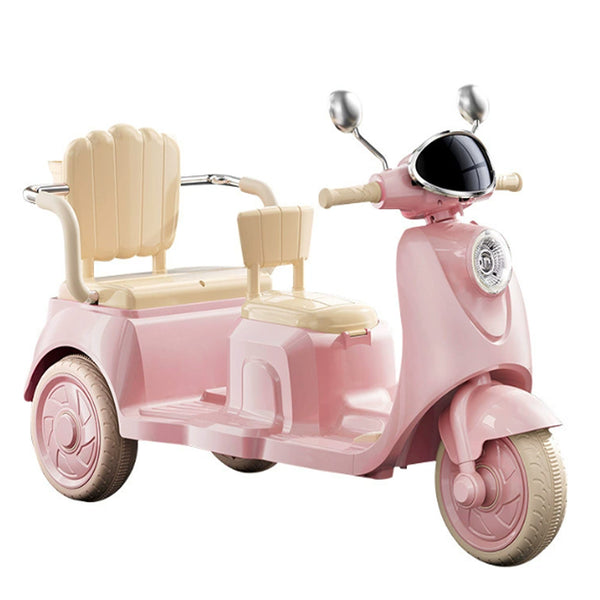 MOTO ELECTRICA PARA NIÑO TRIMOTO 02 ASIENTOS