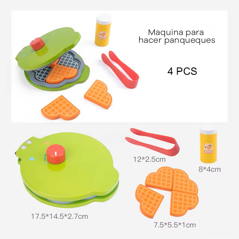 JUGUETE DE UTENSILIOS DE COCINA PARA NIÑAS MONTESSORI