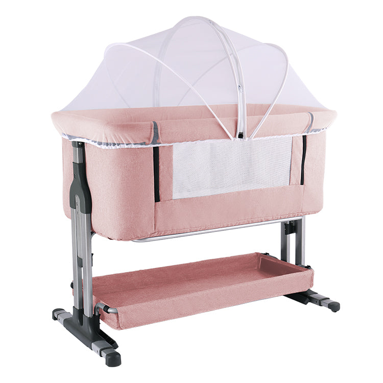 Cuna colecho PRISMA con 6 niveles de altura y mecedora