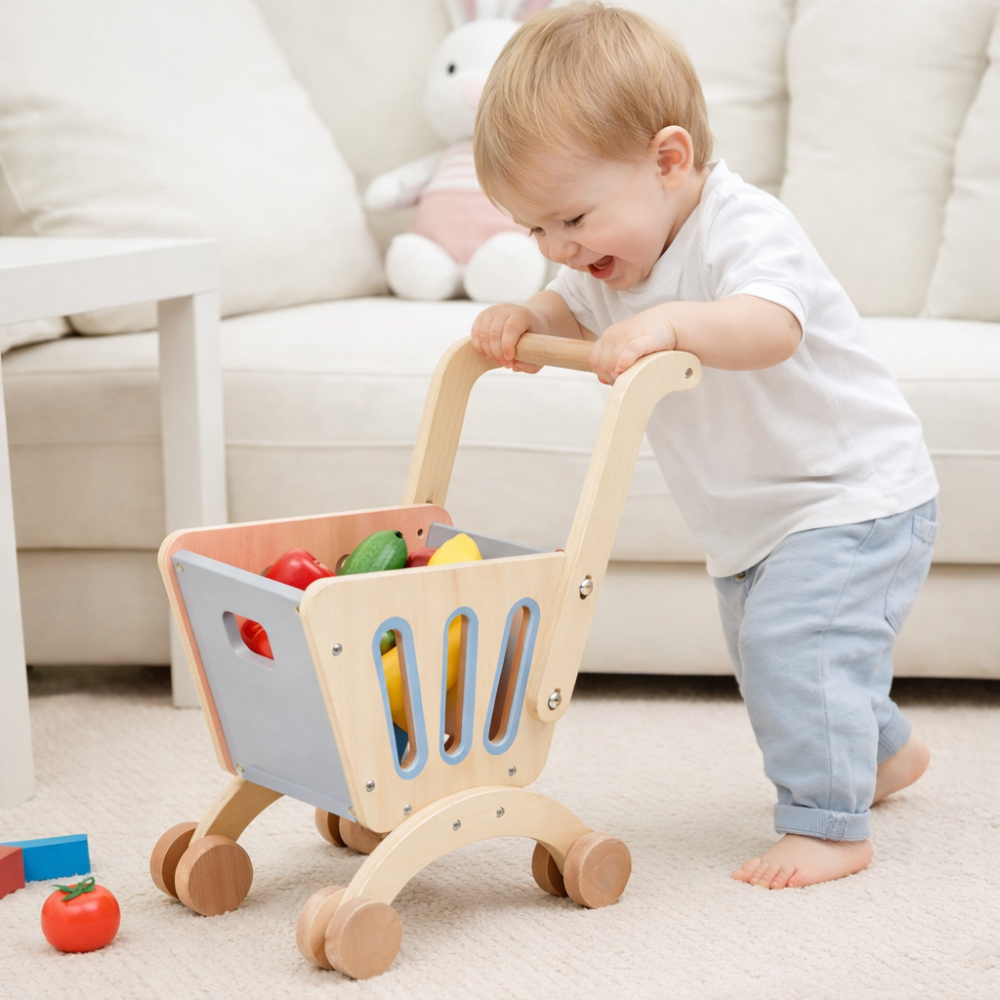 CARRITO DE COMPRAS & CAMINADOR DE JUEGO PARA BEBES