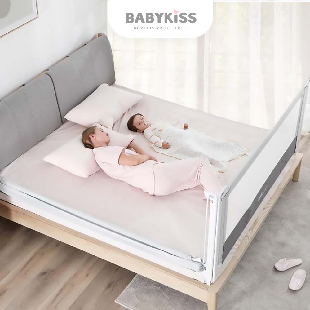 Baranda de seguridad para cama bebes y niños PREMIUM