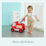 ANDADOR DE BOMBEROS DE MADERA PARA NIÑOS - Thumbnail 3