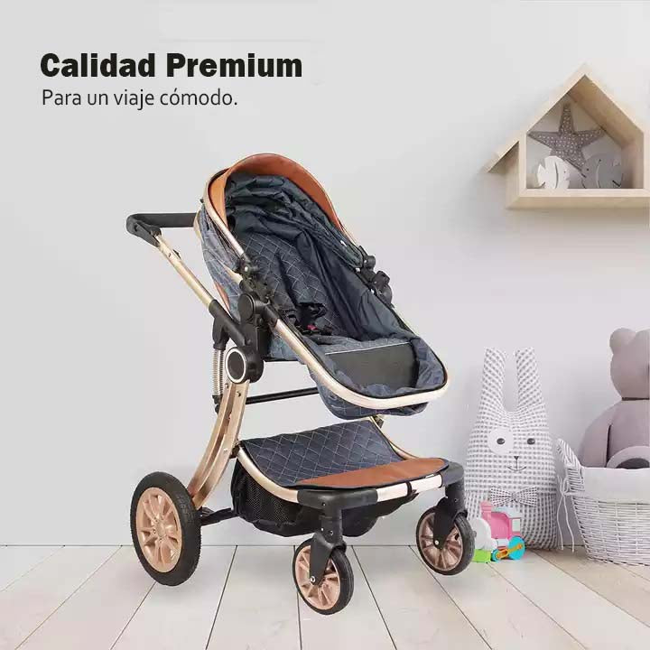 Coche Moises CAPRI 3 en 1 estilo Elegante y plegable