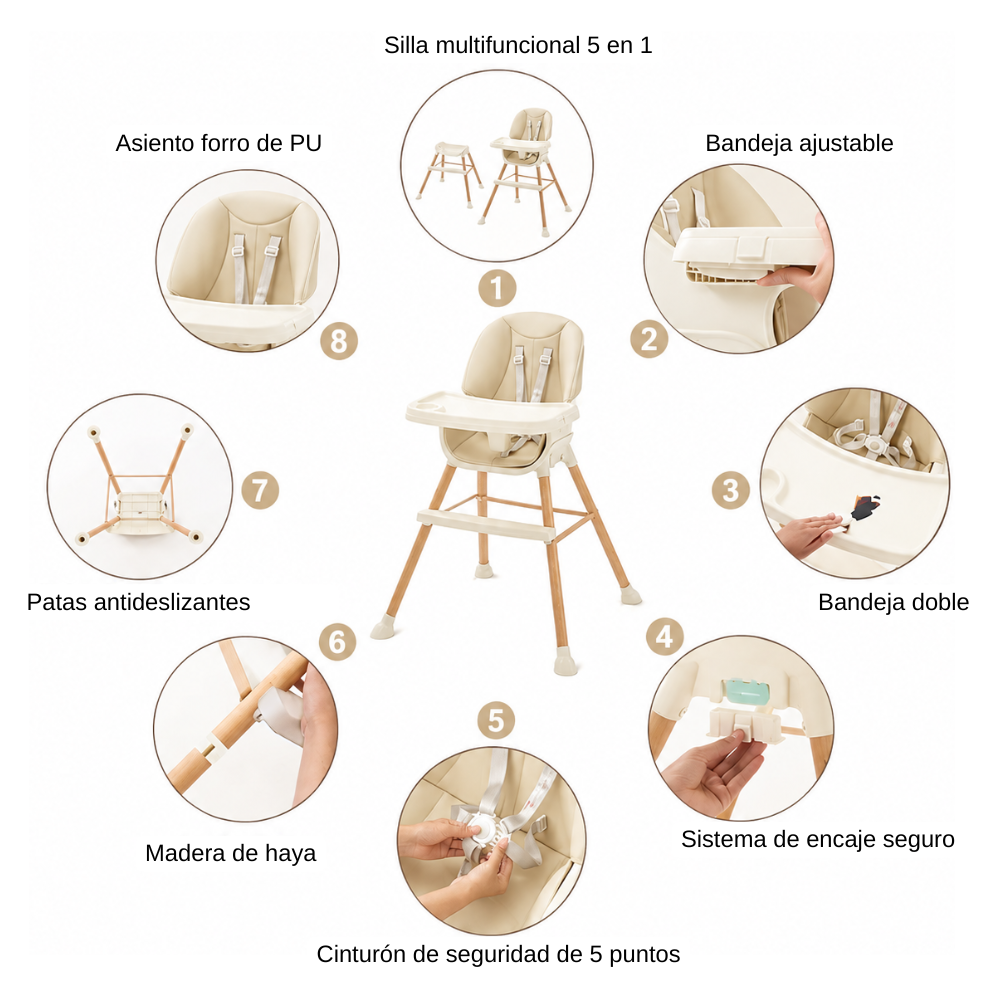 Silla de comer WOOD