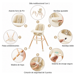 Silla de comer WOOD - Thumbnail 13