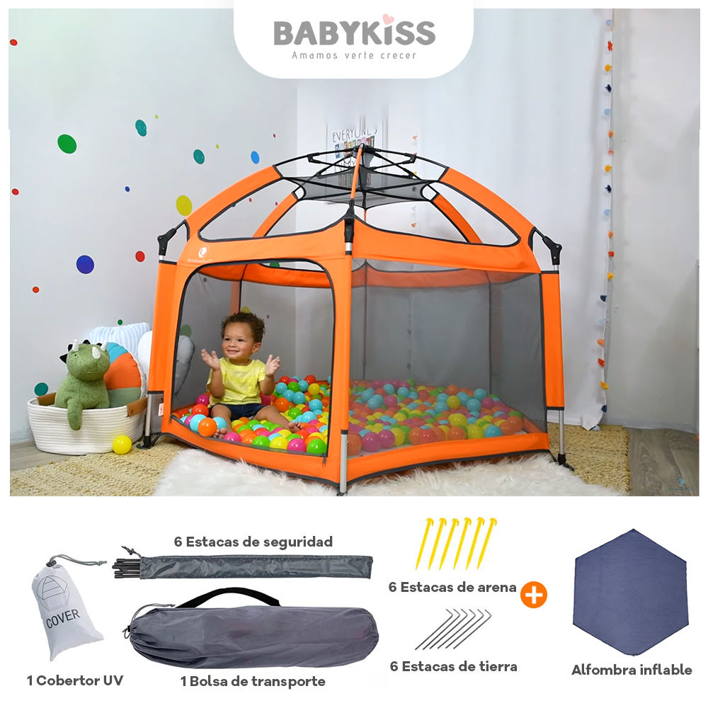 CARPA CORRAL PARA INTERIORES Y EXTERIORES BEBES Y NIÑOS