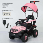 CARRO A BATERIA ELÉCTRICO CON CONTROL REMOTO MUSICAL - Thumbnail 10